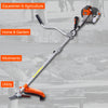 Gardening tool with text labels for Equestrian & Agriculture, Home & Garden, Allotments, and Utility on a blurred background.