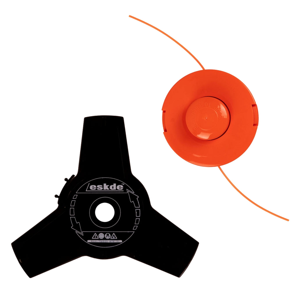 Black and orange reel with 'eskde' branding on a white background